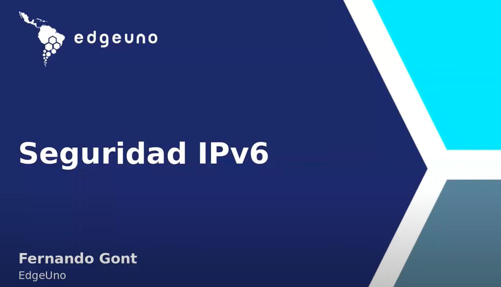 Imagen de Seguridad en IPv6